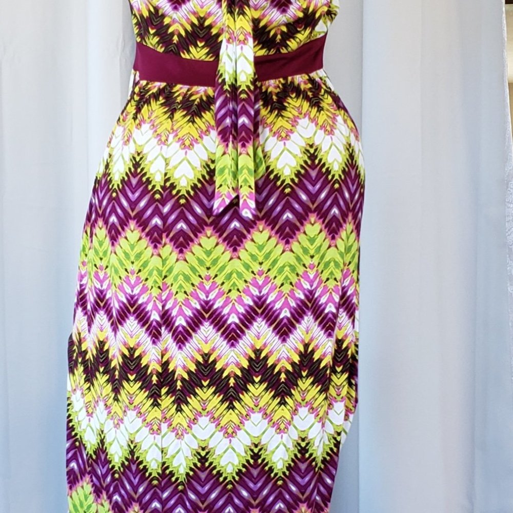 Ana Colorful Halter Sundress - Picture 3 of 5